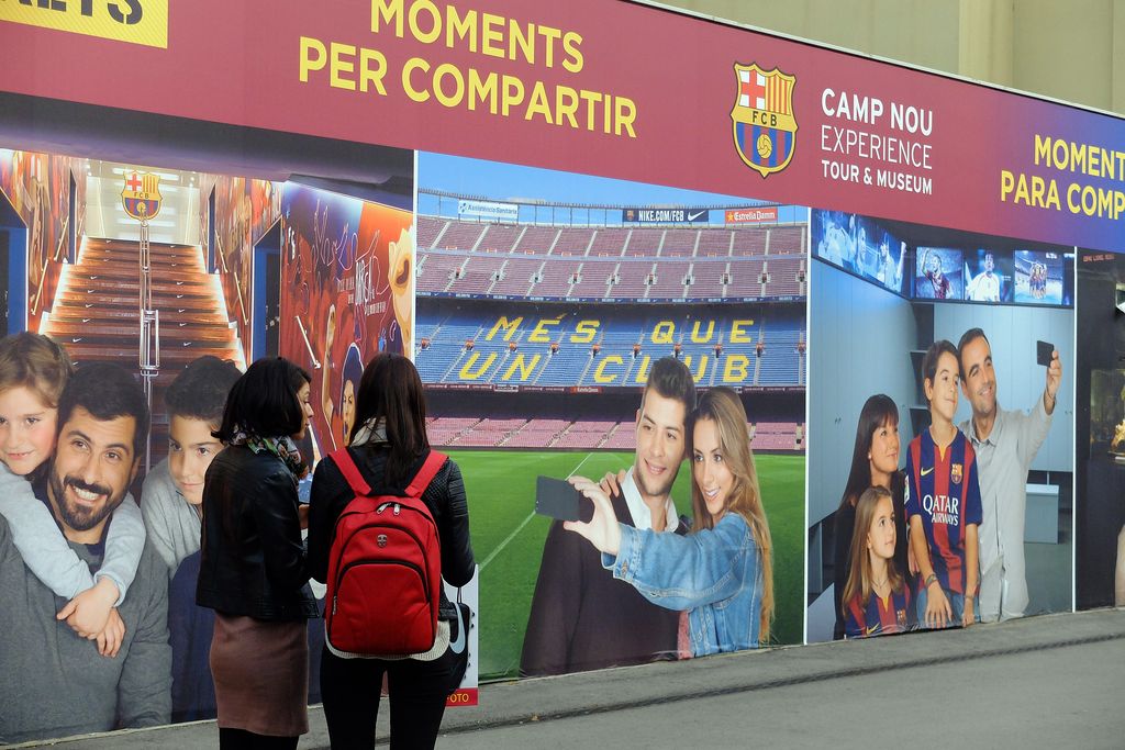 Museu del Barça. Cartell