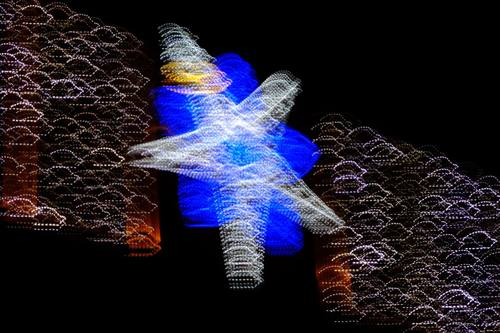 Enllumenat nadalenc de la via Laietana