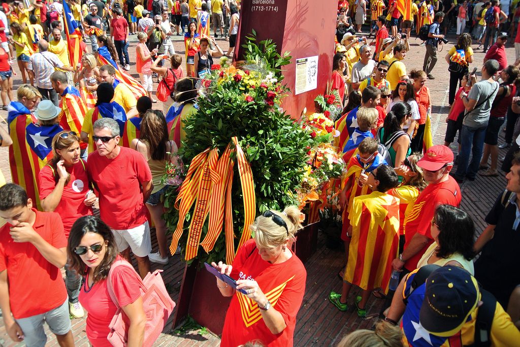 Diada 2014. Fossar de les Moreres