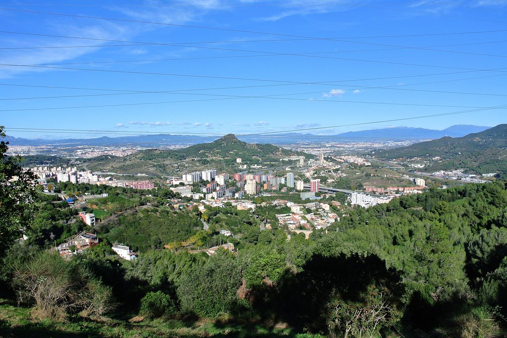 Ciutat Meridiana. Vistes aèries