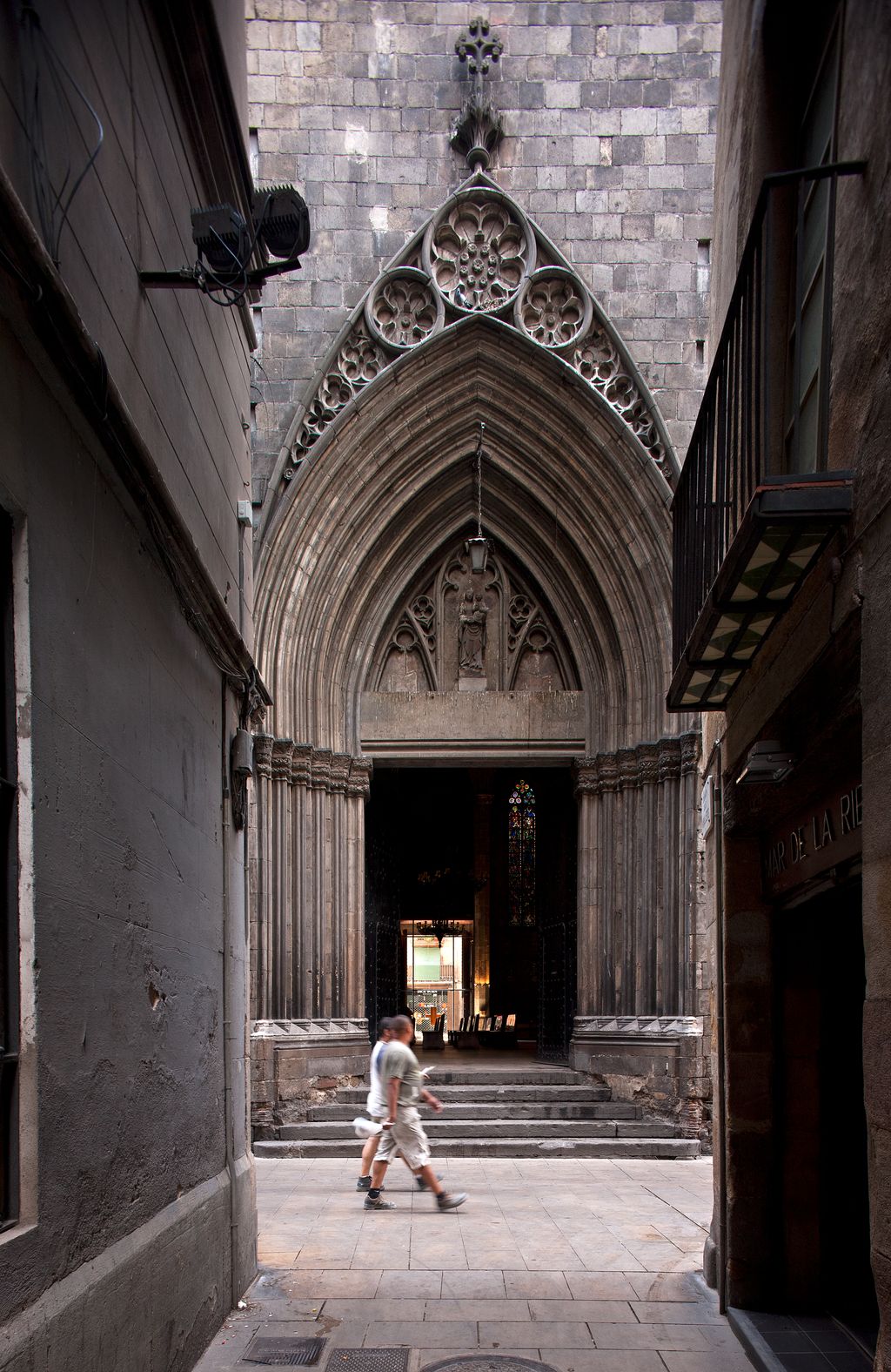 Església de Santa Maria del Mar. Portalada