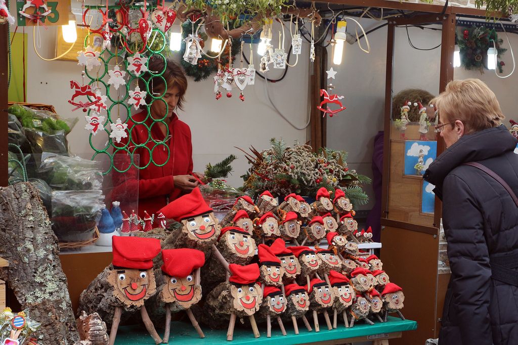 Fira de Santa Llúcia. Parada de tions