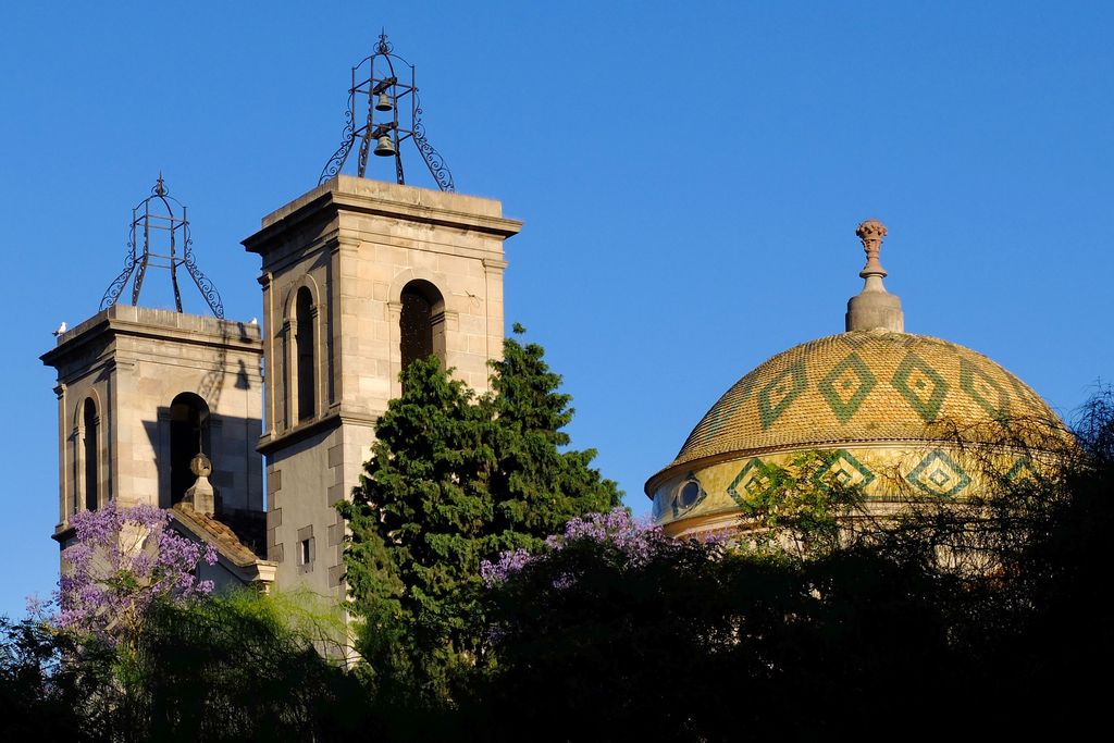 Església de Sant Pere Nolasc. Torres i cúpules