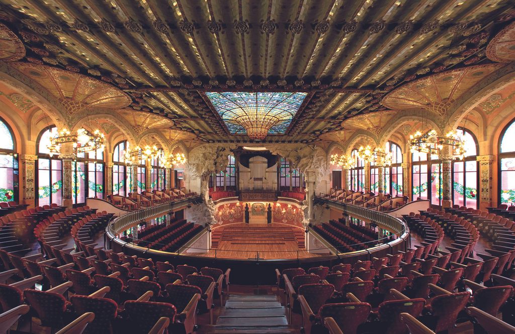 Palau de la Música. Sala de concerts