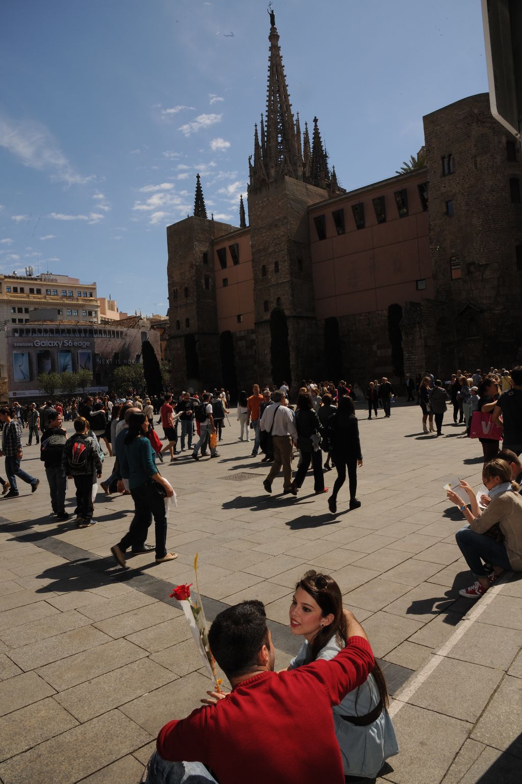 Diada de Sant Jordi. Parella