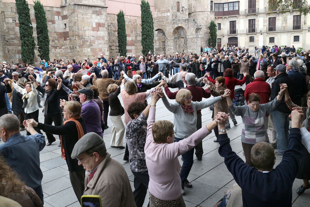 Ballada de sardanes. Rotllanes