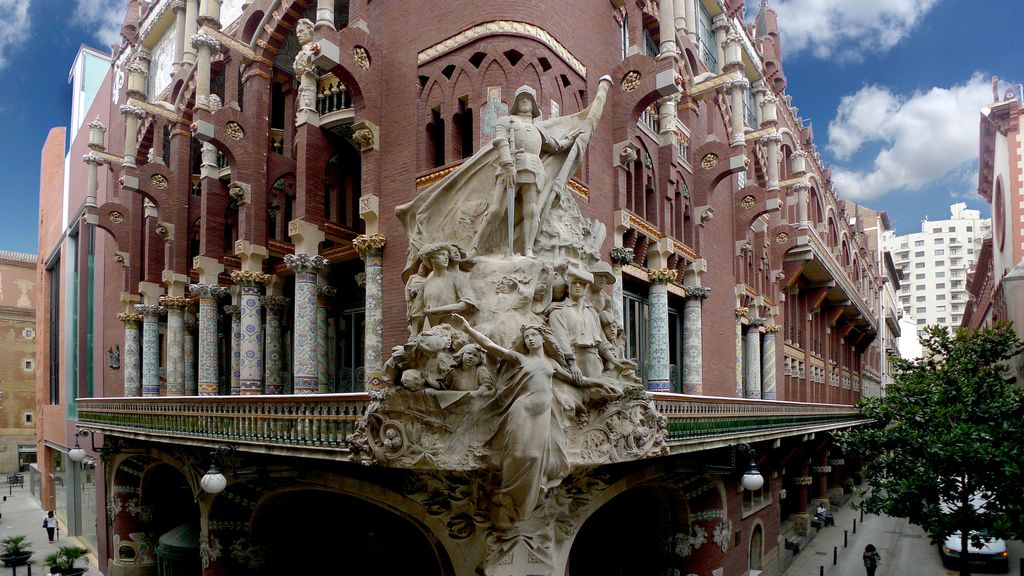 Conjunt escultòric La cançó popular catalana (escultura) de Miquel Blay del Palau de la Música