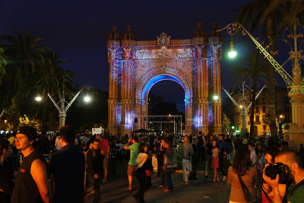 Revetlla de Sant Joan a Arc de Triomf