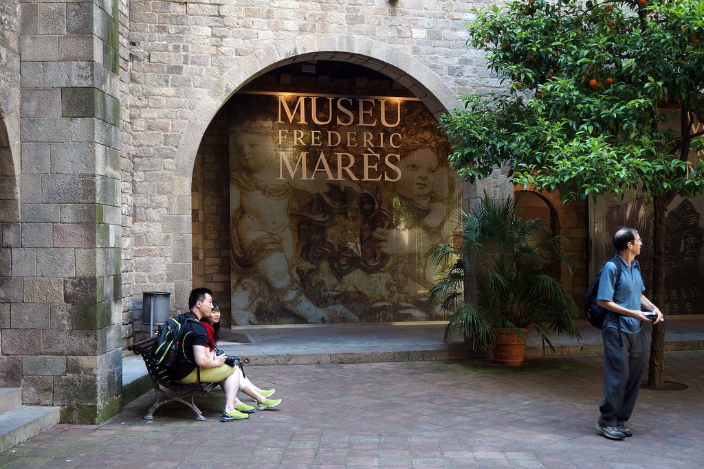 Museu Frederic Marès. Pati