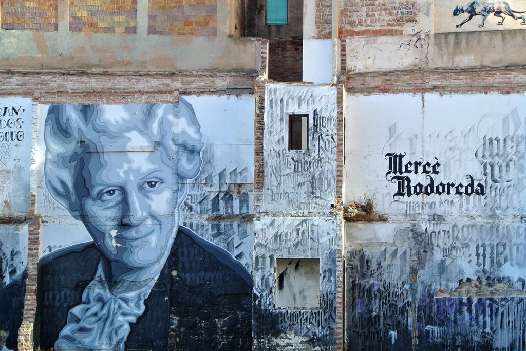 Murals literaris. Mercè Rodoreda