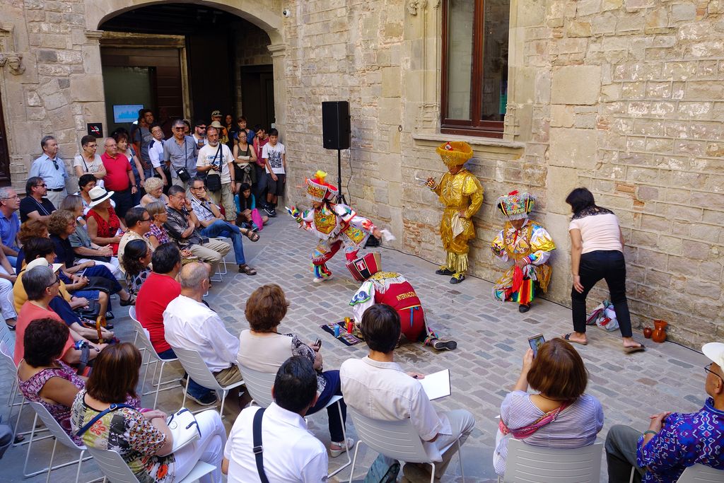 Museu de les Cultures del Món. Espectacle folklòric peruà