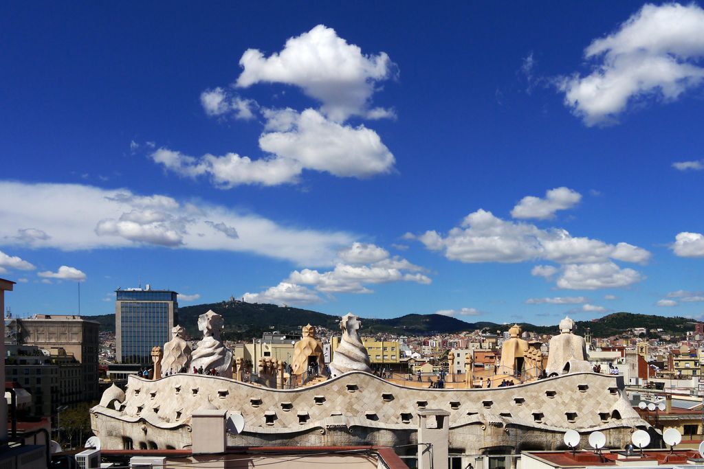 La Pedrera. Terrat