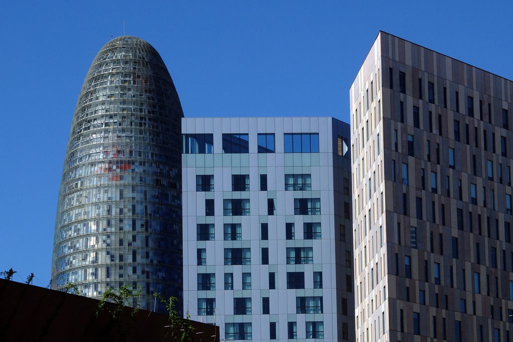 Torre Glòries, Hotel Novotel i Campus Audiovisual