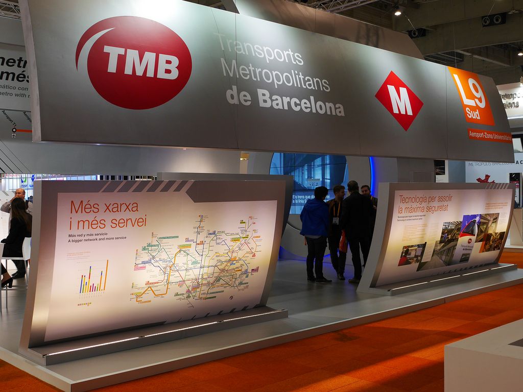 Smart City Expo World Congress 2015. Estand de TMB