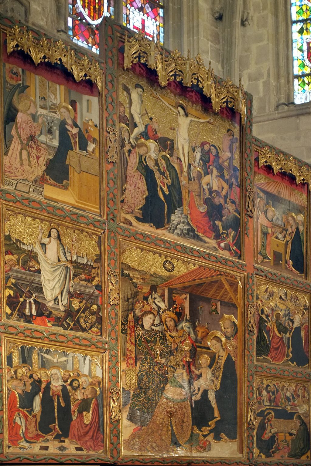 Retaule de la capella de Santa Àgata