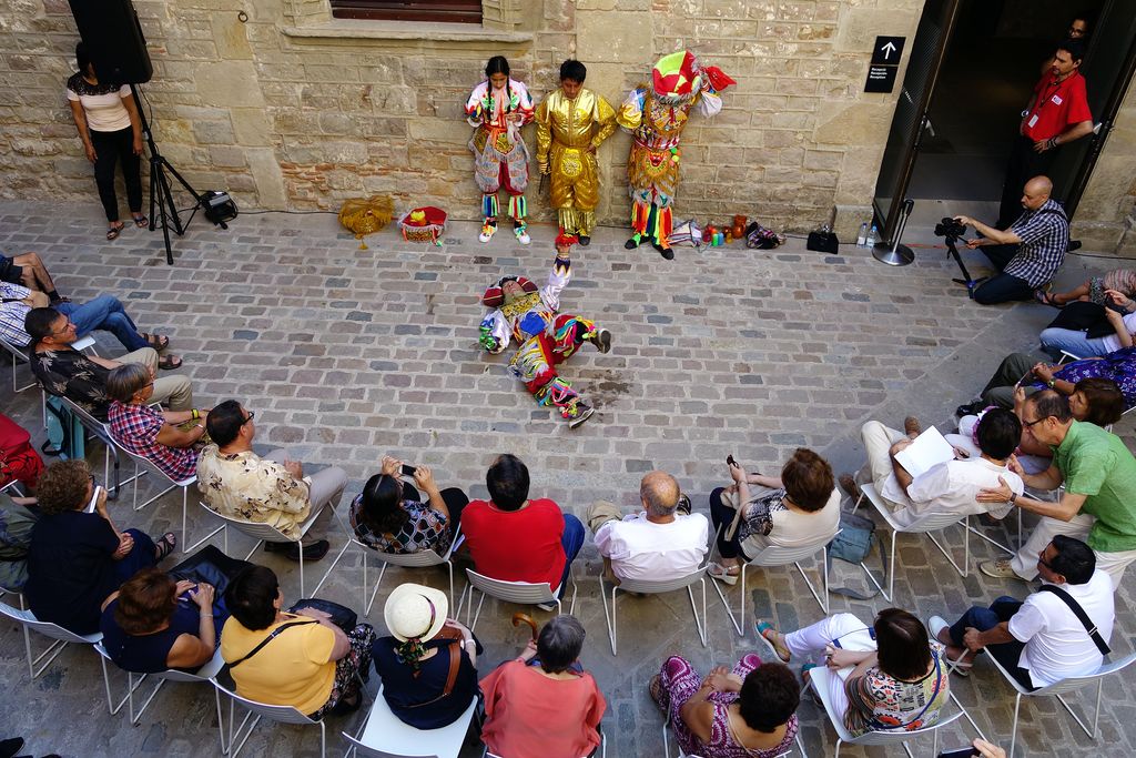 Museu de les Cultures del Món. Espectacle folklòric peruà