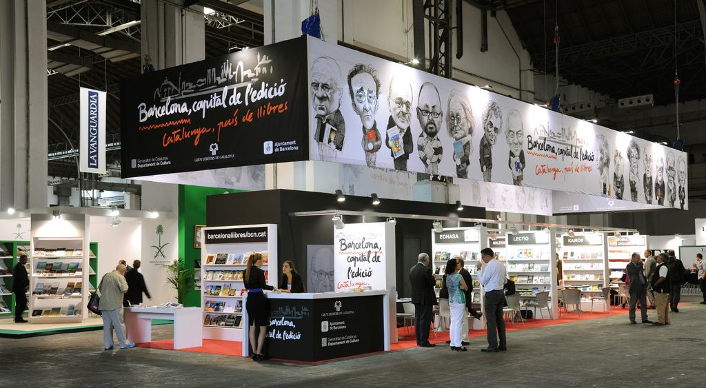 Fira Liber 2014. Estand de "Barcelona, ciutat de l'edició"
