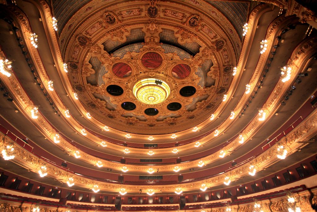 Gran Teatre del Liceu. Sostre