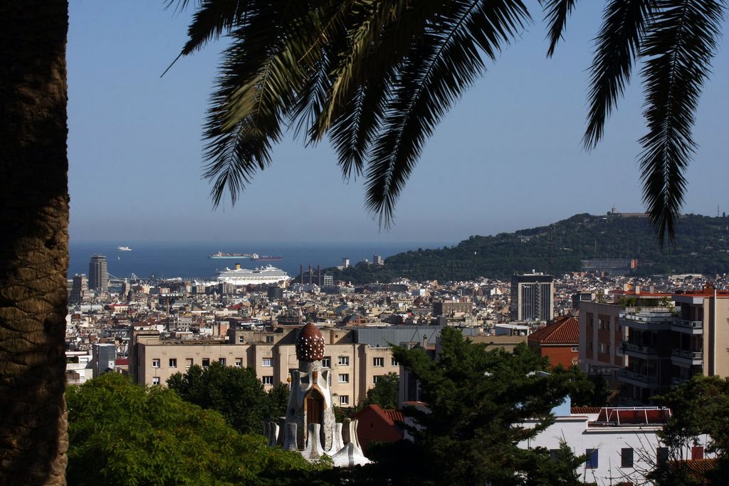 Park Güell. Vistes de Barcelona