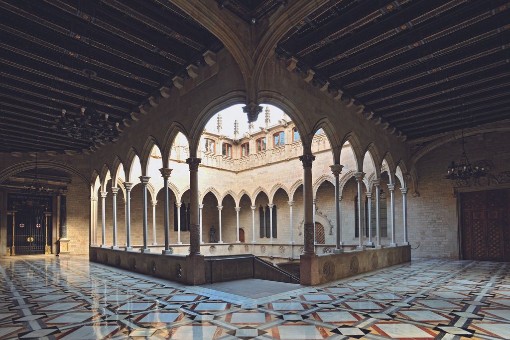 Palau de la Generalitat. Galeria gòtica