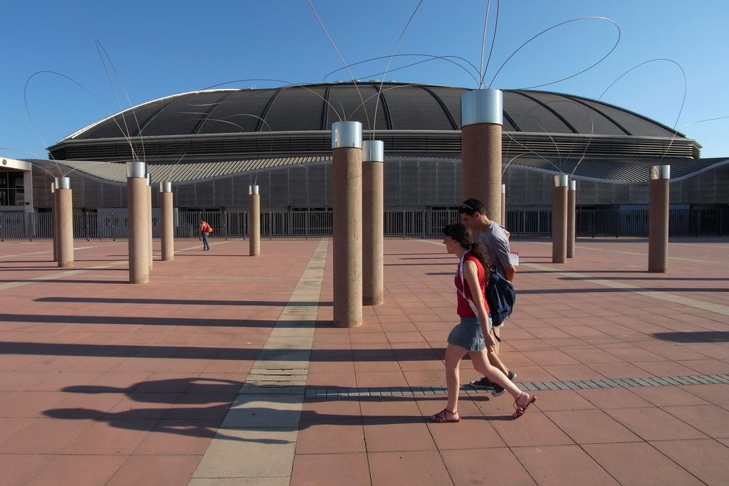 Palau Sant Jordi. Façana