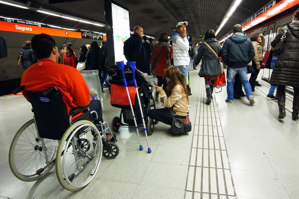 Viatgers del metro de Sagrera