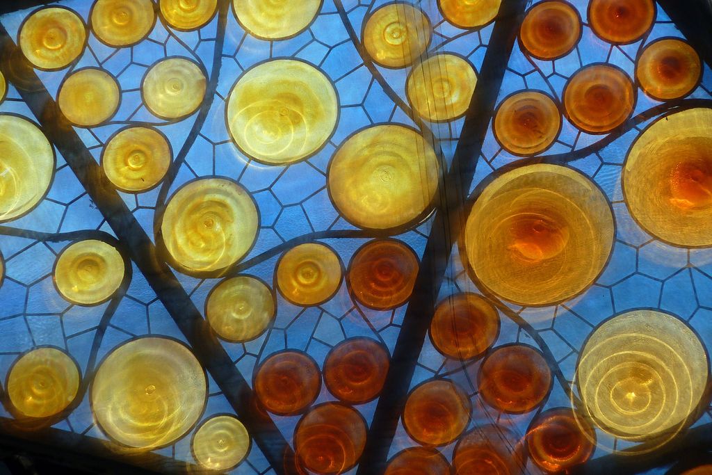 Vitrall del Mercat de la Boqueria