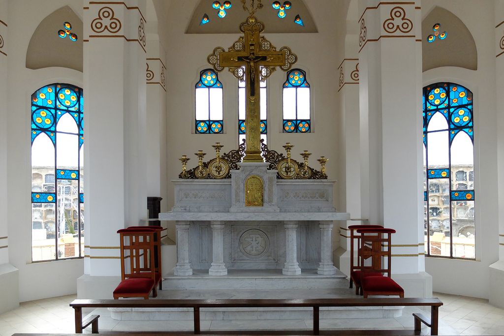 Cementiri de les Corts. Capella