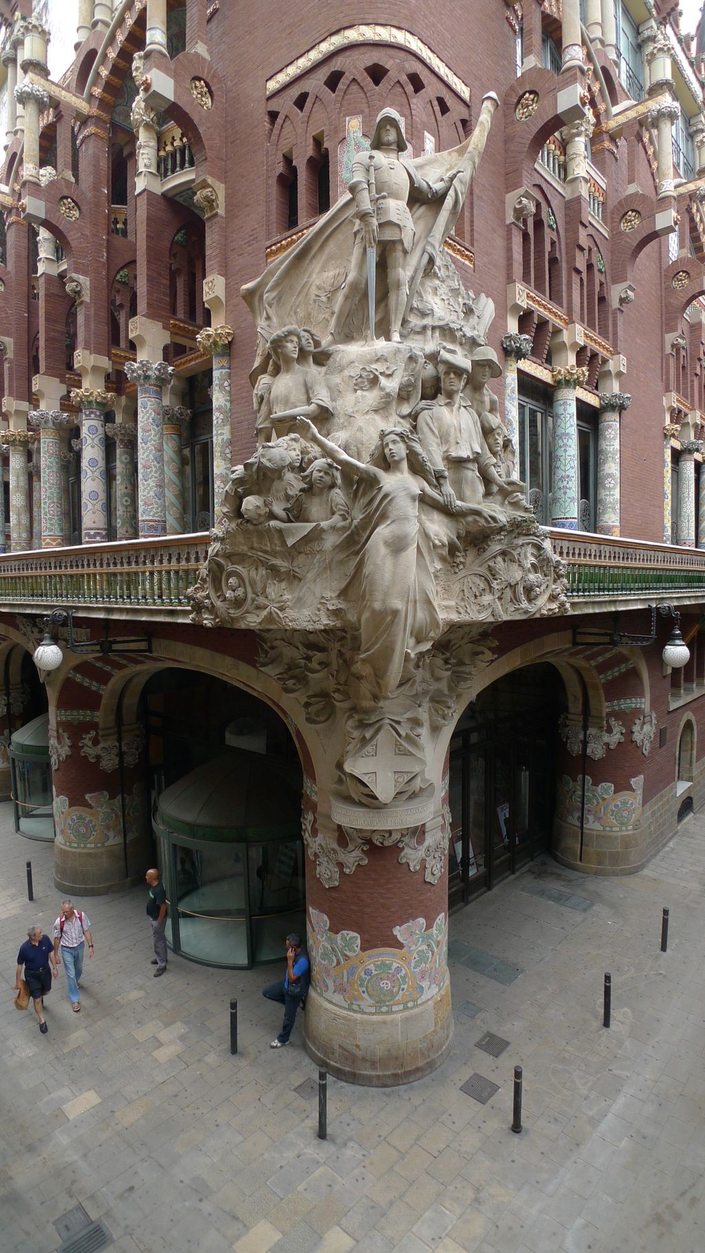 Conjunt escultòric La cançó popular catalana (escultura) de Miquel Blay del Palau de la Música