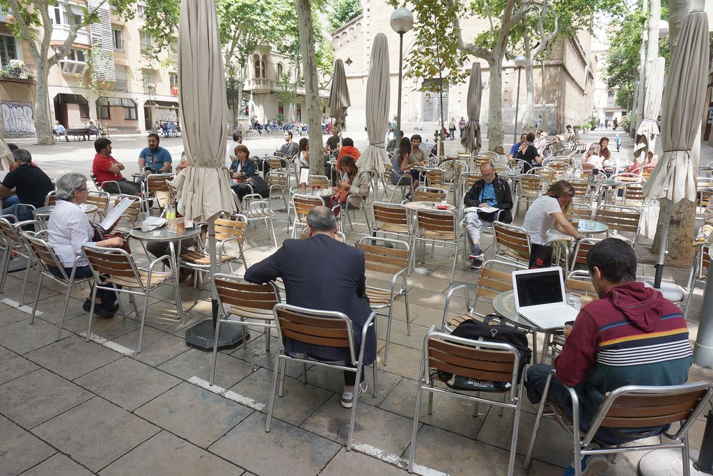 Plaça de la Virreina. Terrassa