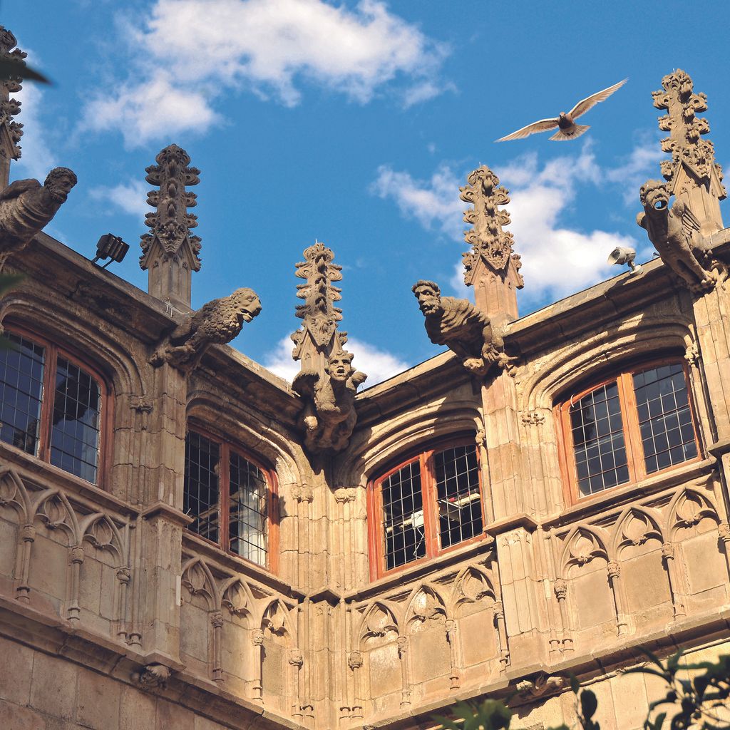 Palau de la Generalitat. Segon pis del pati gòtic