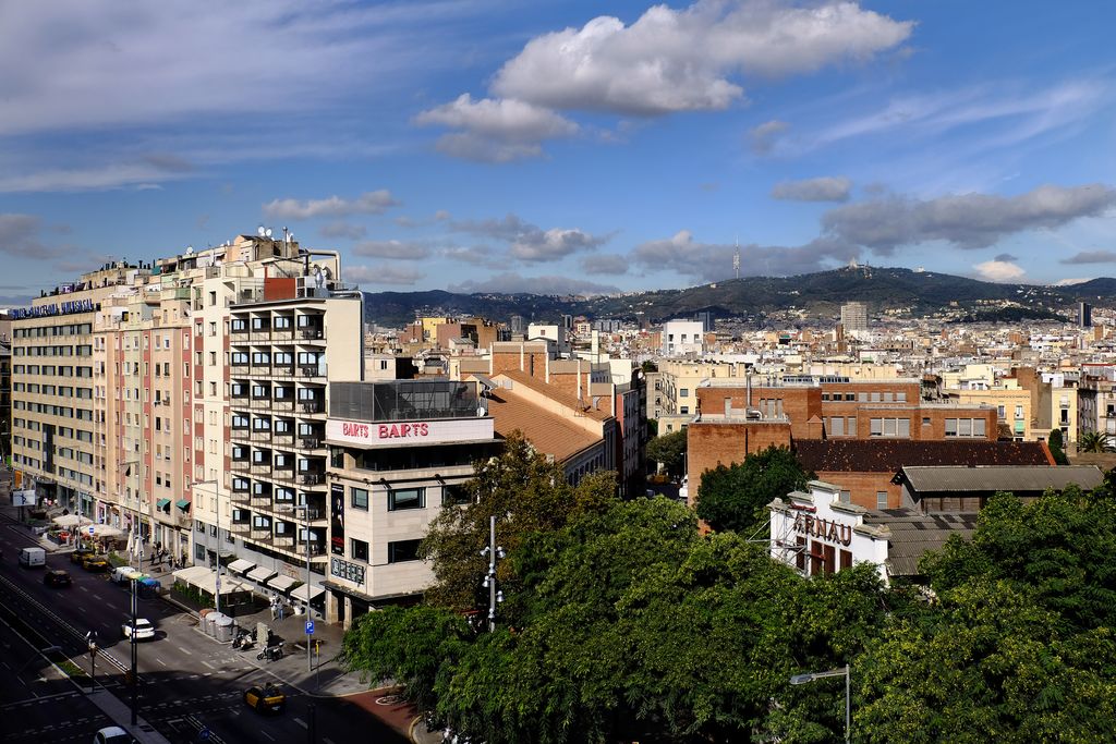 Teatre Arnau i Sala Barts. Vista aèria