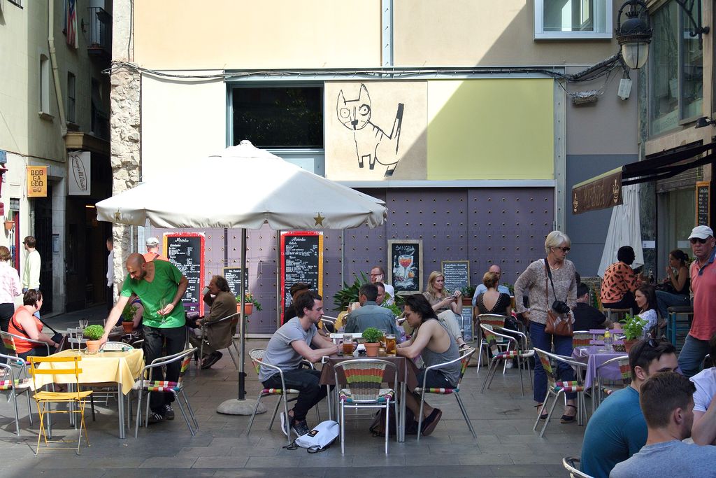 Terrassa del carrer d'en Xuclà