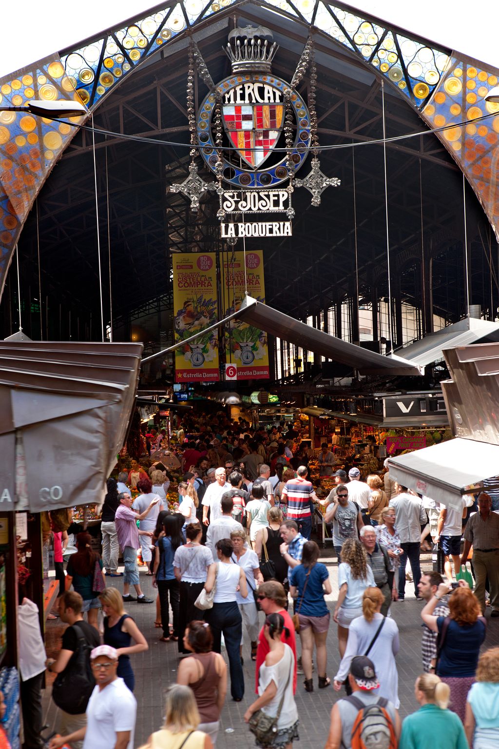 Mercat de la Boqueria. Entrada