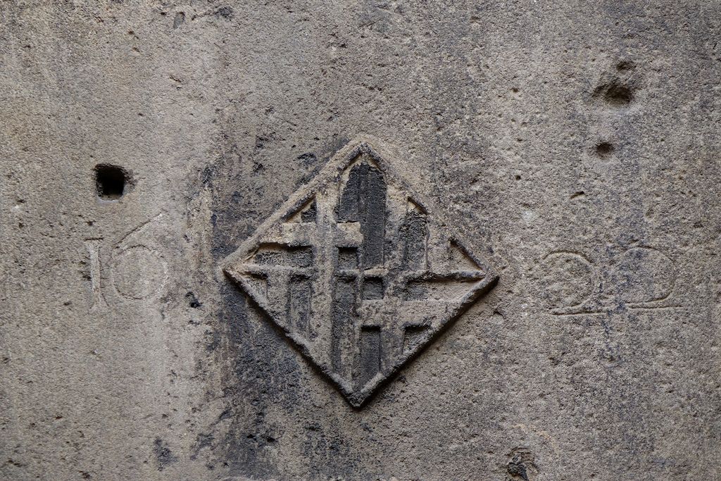 Escut de Barcelona del 1622 al MUHBA