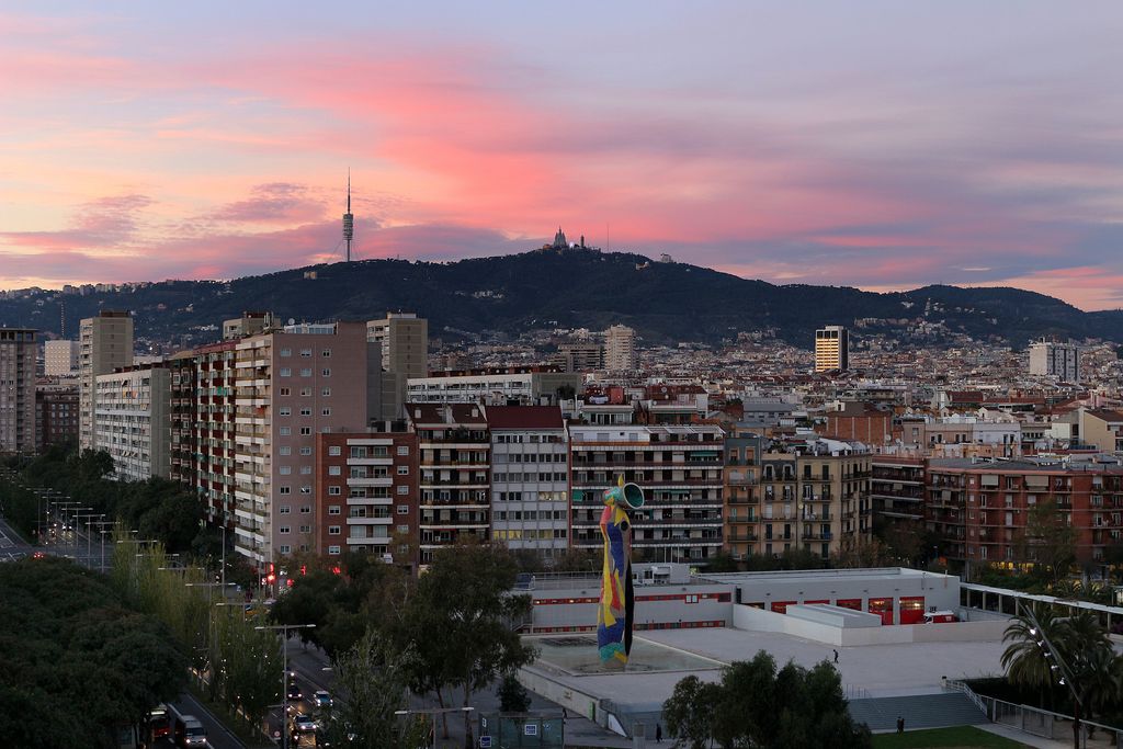 Parc de Joan Miró al carrer de Tarragona