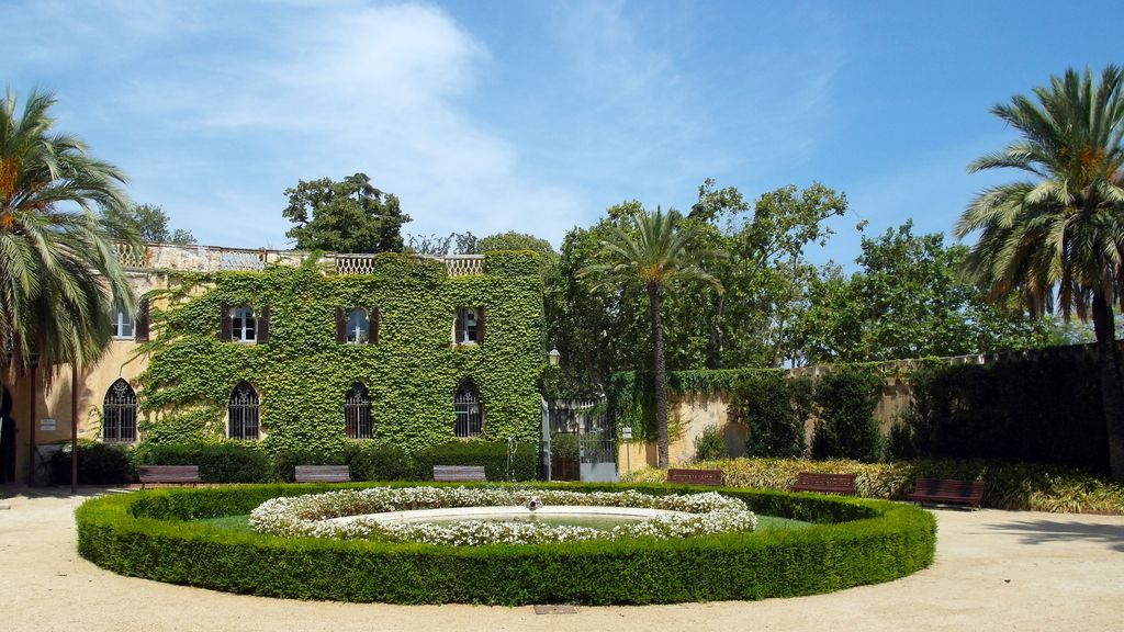 Parc del Laberint d'Horta. Palau Desvalls