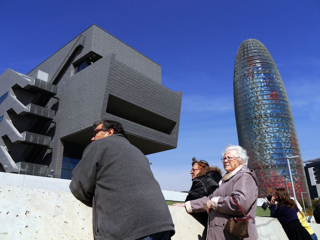 Museu del Disseny  i Torre Glòries