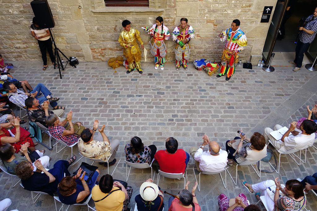 Museu de les Cultures del Món. Espectacle folklòric peruà