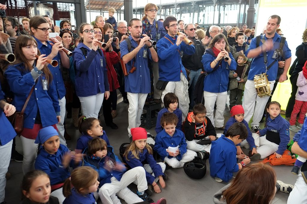 Castellers de la Vila de Gràcia. Músics