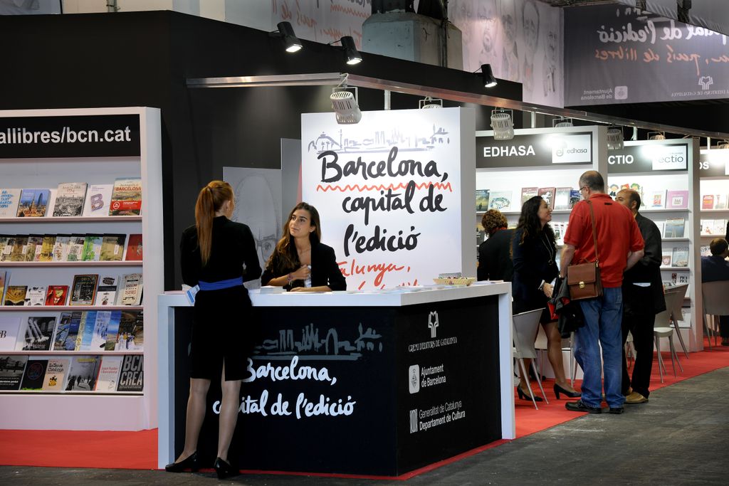 Fira Liber 2014. Estand de "Barcelona, ciutat de l'edició"