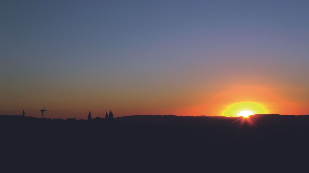 Vista de Montjuïc i Collserola