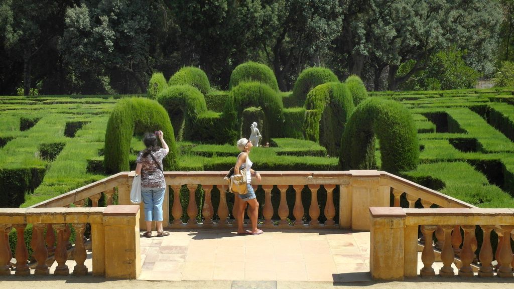 Parc del Laberint d'Horta. Escales