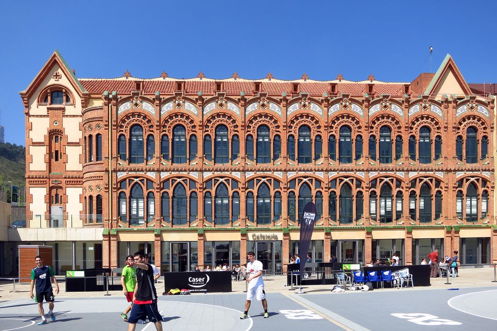 CosmoCaixa. Façana principal