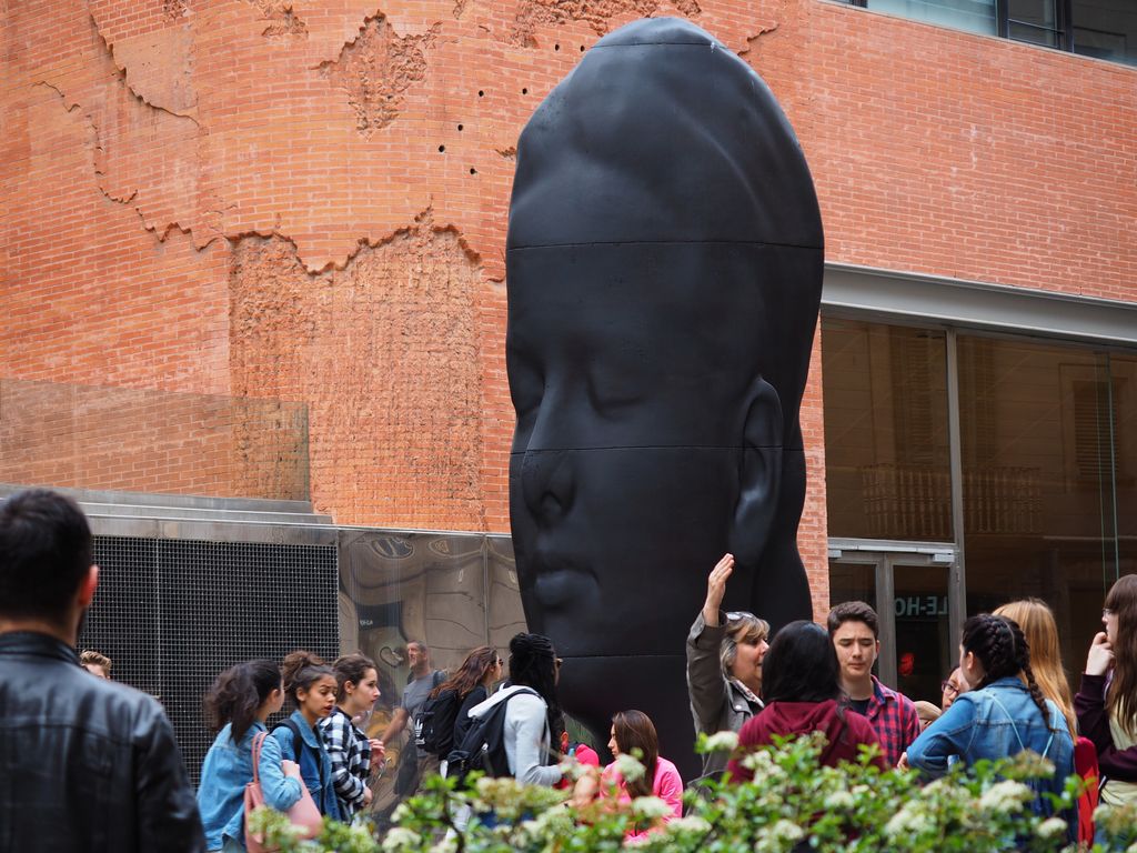 Escultura Carmela, de Jaume Plensa