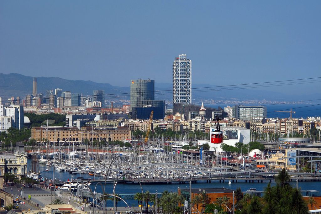 Vistes del Port i cabina del telefèric