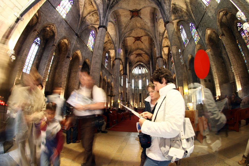 Església de Santa Maria del Mar. Interior