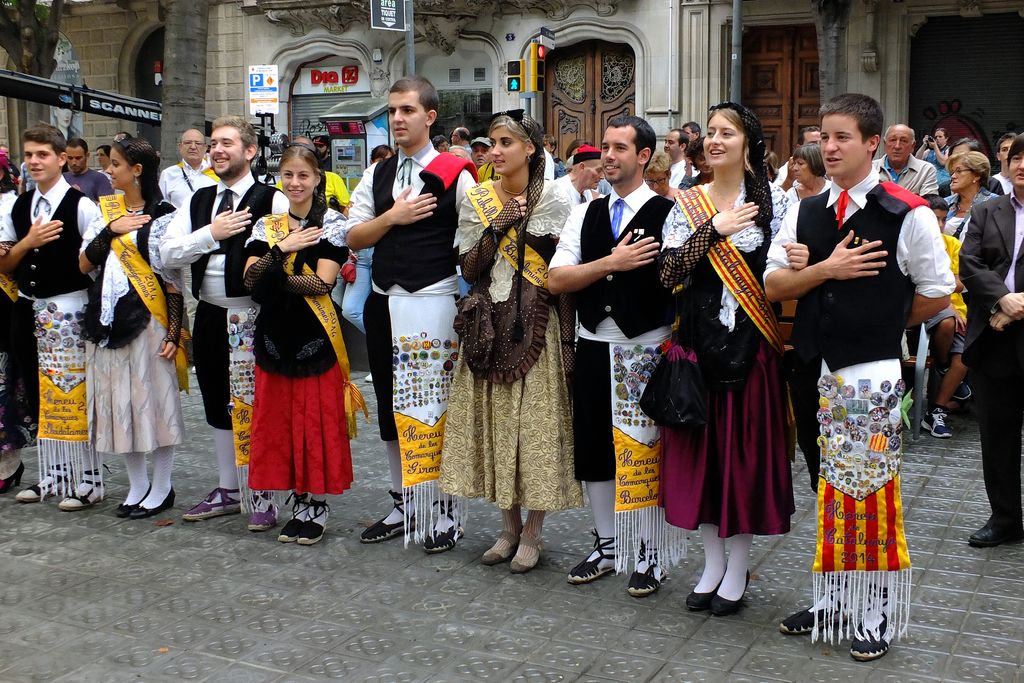 Ofrena floral de la Diada