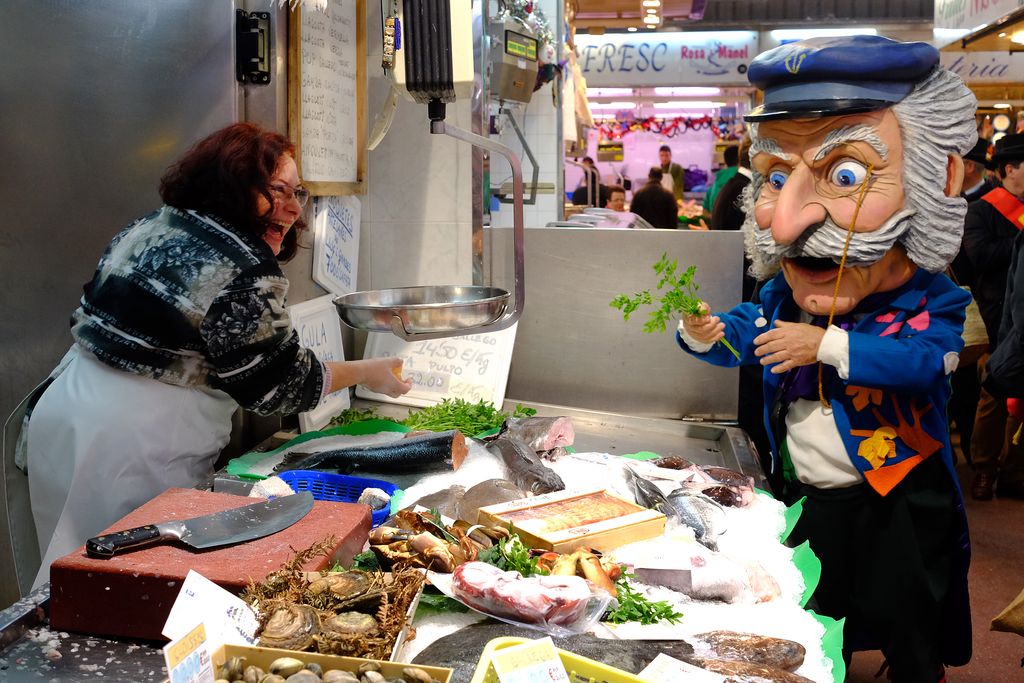 L'Home dels Nassos al Mercat del Clot