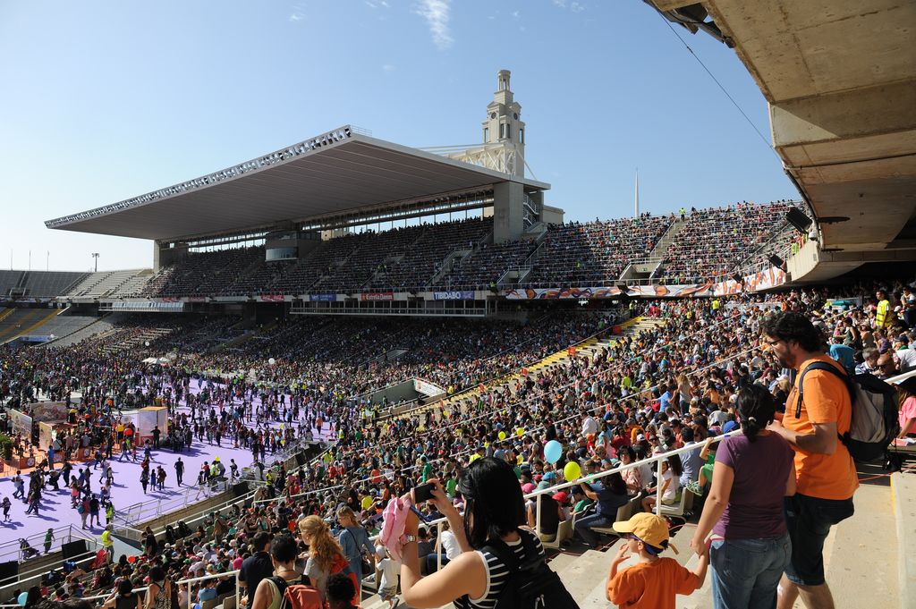 La Festa dels Súpers. Públic a les grades